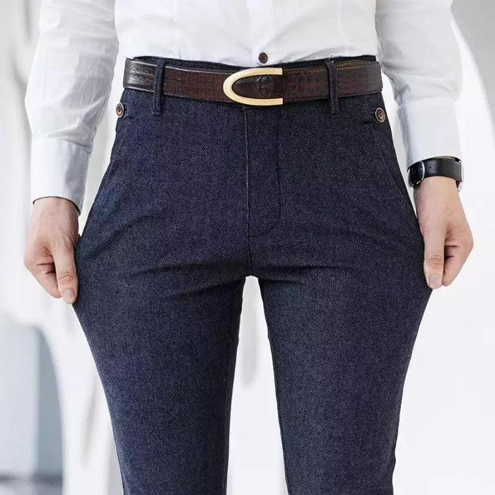 Men's business straight-leg casual pants