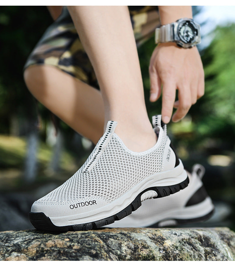 Breathable Hollow Fashion Slip-on Lazy Shoes