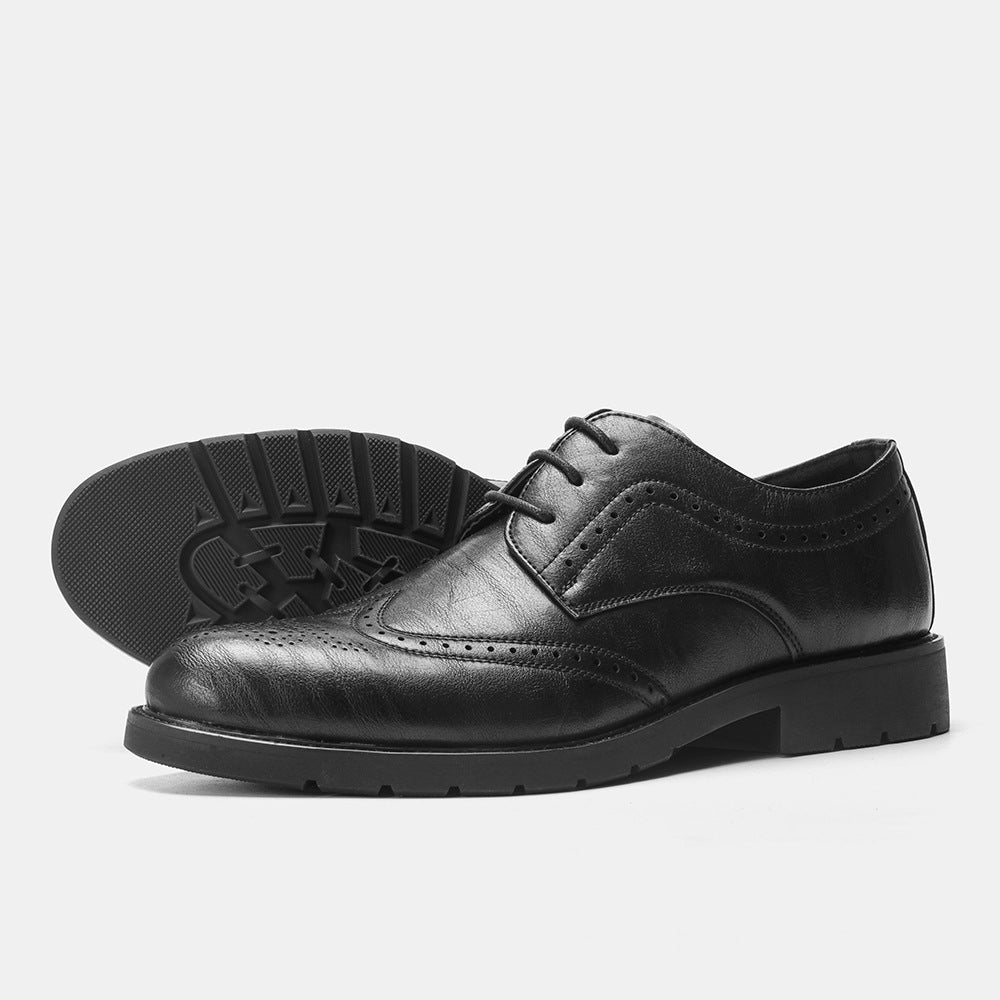 Large Size Business Shoes Soft Leather Shoes Dress Shoes