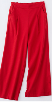 Loose Plus Size Casual Nine-point Linen Wide-leg Pants Women Casual